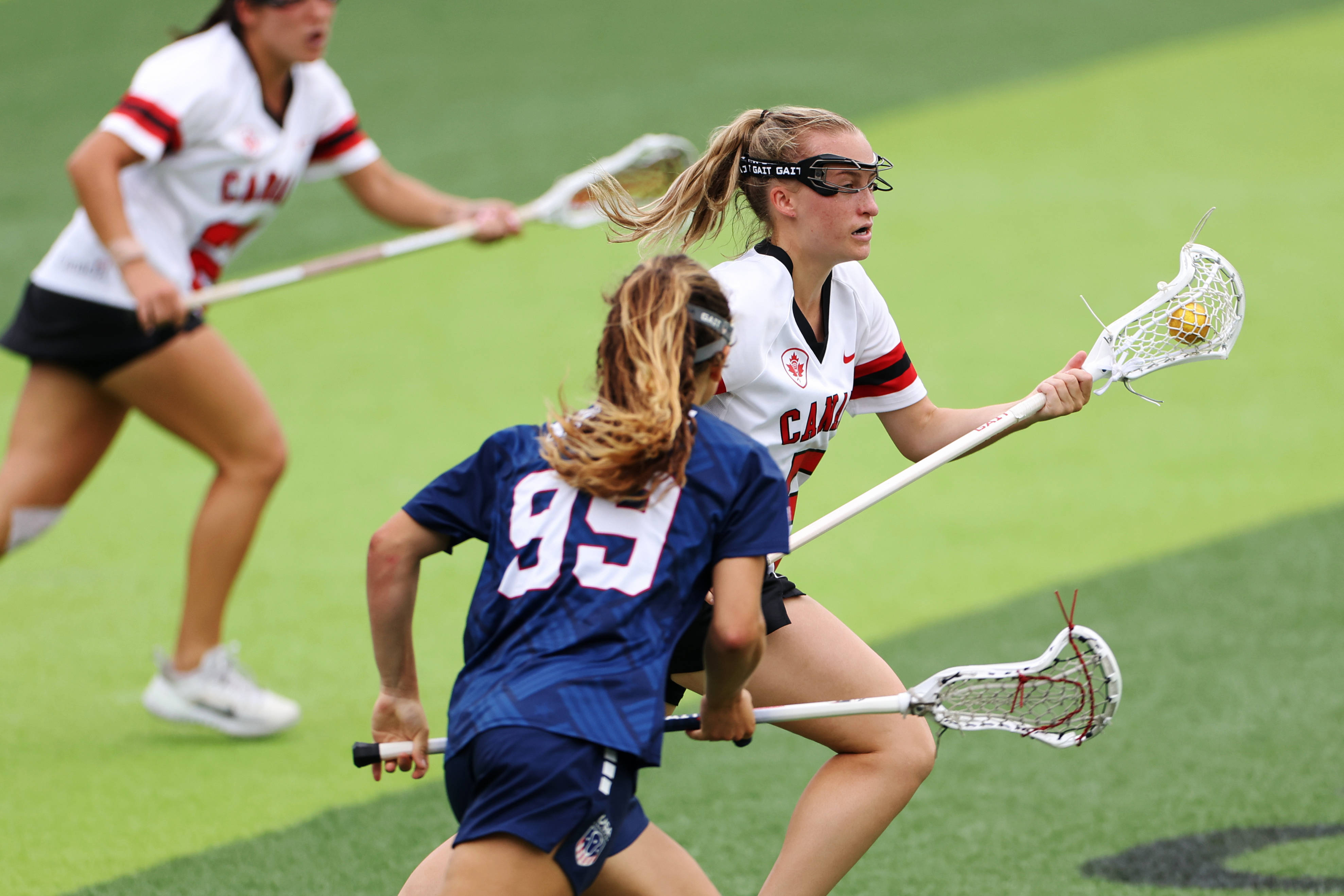 皇冠信用网会员_（成都世运会）棍网球——美国队夺得女子金牌